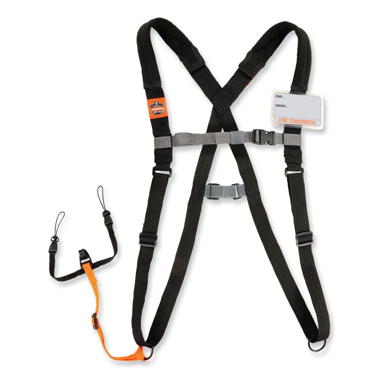 Squids 3138 Padded Barcode Scanner Lanyard Harness, 27