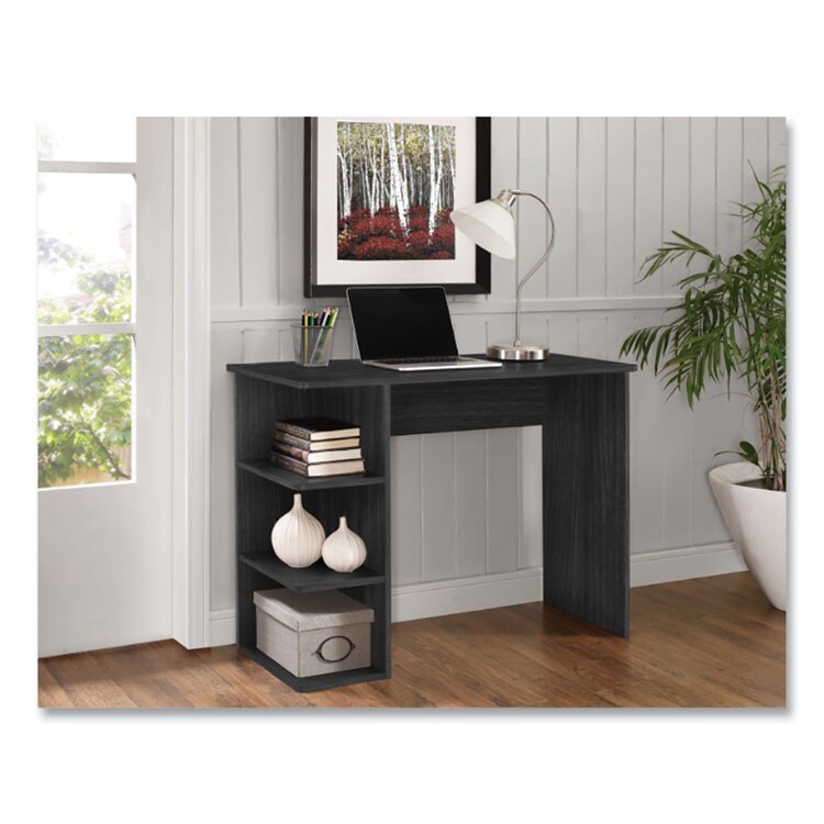 Easy 2 Go Student Desk with Bookcase, 40 x 19 x 30, Gray at OSI