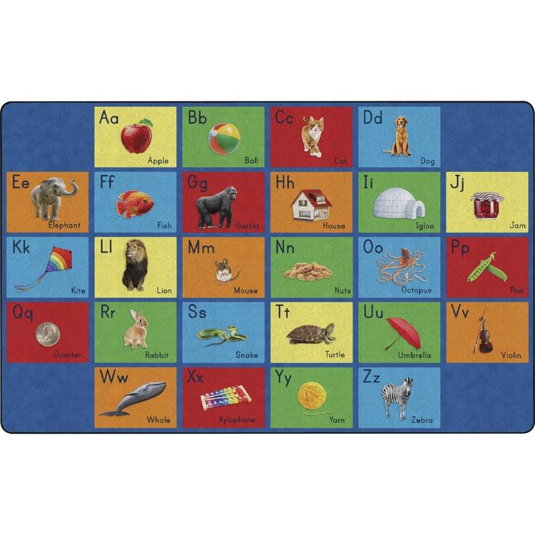 Flagship Carpets See My Alphabet Classroom Rug (FCIFA101944FS)