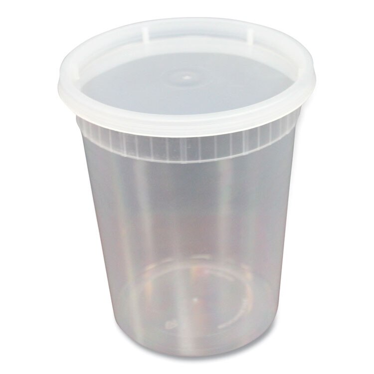 GEN Plastic Deli Containers, 32 oz, Clear, Plastic, 240/Carton at OSI