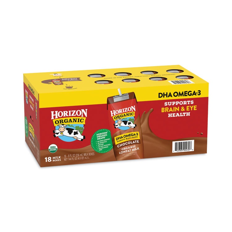 Low Fat Milk, Chocolate, 8 oz, 18/Carton, Ships in 1-3 Business Days Low Fat Milk, Chocolate, 8 oz, 18/Carton, Ships in 1-3 Business Days
