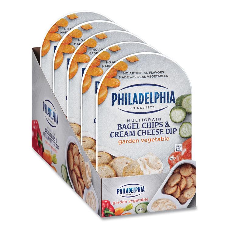 Kraft® Multigrain Bagel Chips and Garden Vegetable Cream