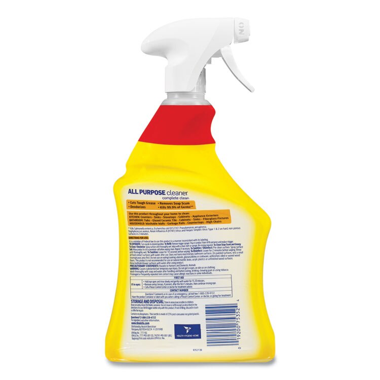 LYSOL® Brand ReadytoUse AllPurpose Cleaner, Lemon Breeze, 32 oz