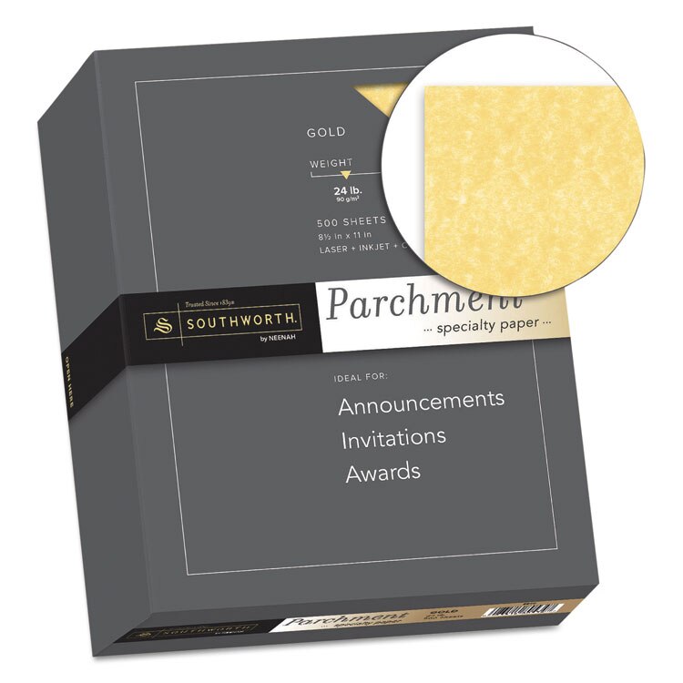 Southworth Parchment Specialty Paper - Gold (SOU994C)