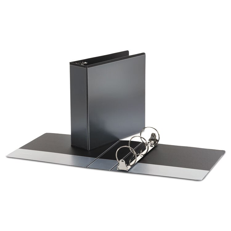 Esselte 395792960 Meeting raccoglitore blu metalizzato con 4 anelli tondi