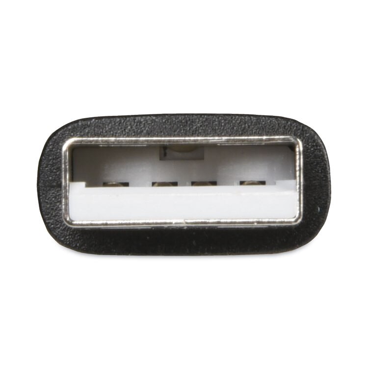 JENSEN® USB-A to USB-C Cable, 6 ft, Black at OSI