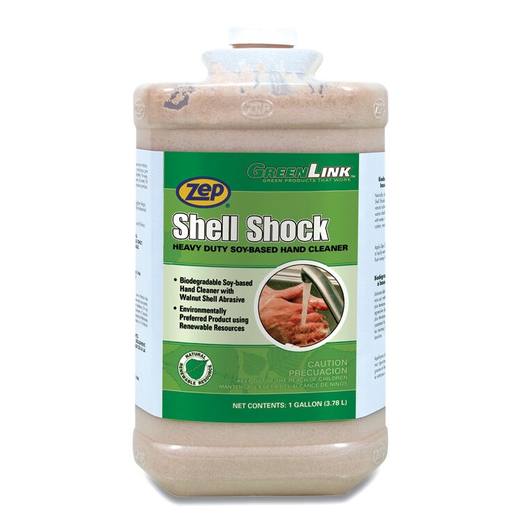 Zep® Shell Shock Heavy Duty Soy-Based Hand Cleaner, Cinnamon, 1 gal ...